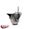 Service Caster 3 Inch Nylon Wheel Swivel 58 Inch Threaded Stem Caster with Brake SCC SCC-TS20S314-NYS-PLB-58212 - alternate 2